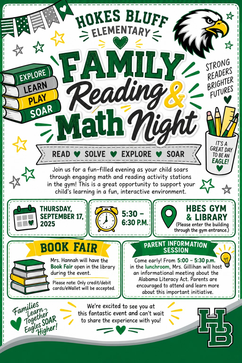 Family Math & Reading Night